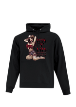 Load image into Gallery viewer, Black Pullover Hoodie
