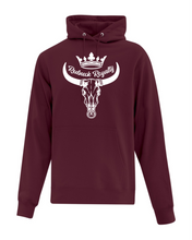 Load image into Gallery viewer, Burgundy Pullover Hoodie
