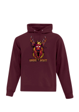 Load image into Gallery viewer, Burgundy Pullover Hoodie
