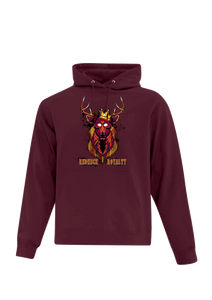 Burgundy Pullover Hoodie