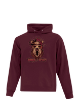 Load image into Gallery viewer, Burgundy Pullover Hoodie
