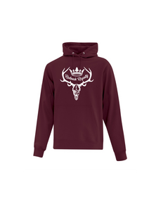 Burgundy Pullover Hoodie