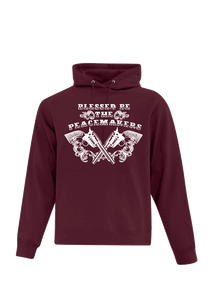 Burgundy Pullover Hoodie