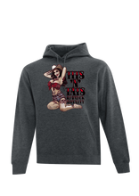 Load image into Gallery viewer, Dark Heather Pullover Hoodie
