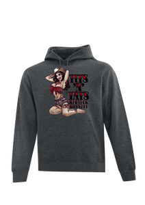 Dark Heather Pullover Hoodie