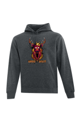 Load image into Gallery viewer, Dark Heather Pullover Hoodie
