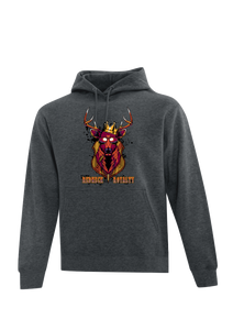 Dark Heather Pullover Hoodie