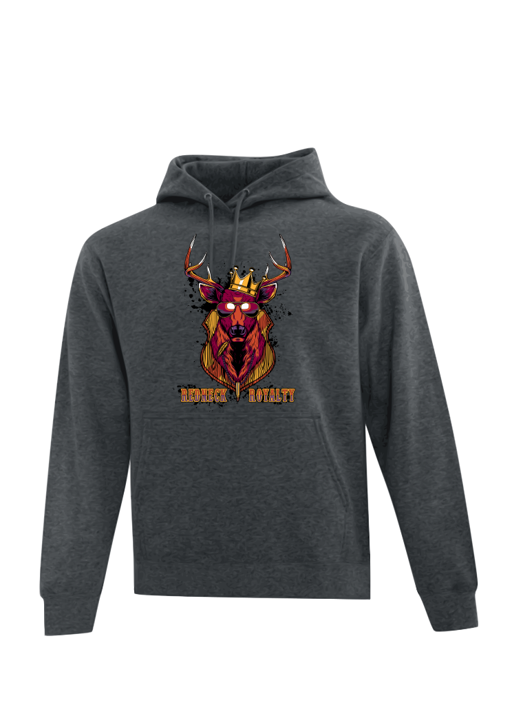 Dark Heather Pullover Hoodie