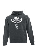 Load image into Gallery viewer, Dark Heather Pullover Hoodie
