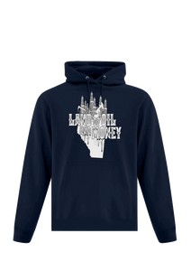 Navy Pullover Hoodie