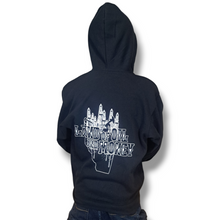 Load image into Gallery viewer, Land of Oil and Money Zipped Hoodie
