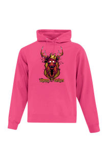 Pink Pullover Hoodie
