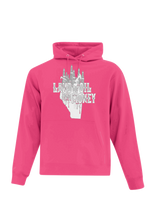 Load image into Gallery viewer, Pink Pullover Hoodie
