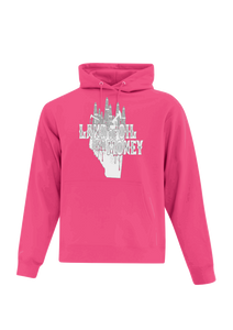 Pink Pullover Hoodie