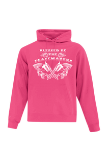 Pink Pullover Hoodie