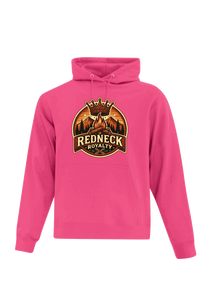 Pink Pullover Hoodie