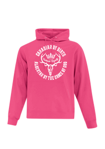 Pink Pullover Hoodie