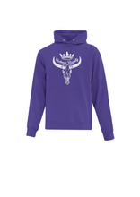 Load image into Gallery viewer, Purple Pullover Hoodie
