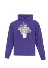 Load image into Gallery viewer, Purple Pullover Hoodie
