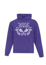 Load image into Gallery viewer, Purple Pullover Hoodie
