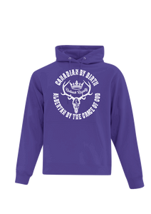 Purple Pullover Hoodie