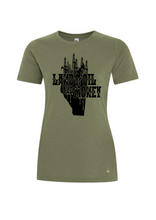 Load image into Gallery viewer, Women&#39;s Military GreenTee
