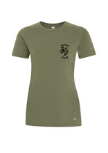 Load image into Gallery viewer, Women&#39;s Military GreenTee
