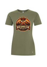 Load image into Gallery viewer, Women&#39;s Military GreenTee
