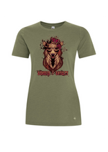 Load image into Gallery viewer, Women&#39;s Military GreenTee
